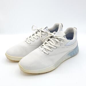 Ecco Golf Shoes S-Three Blue Air 102963 Soft Spike Gore-Tex women's size 8.5